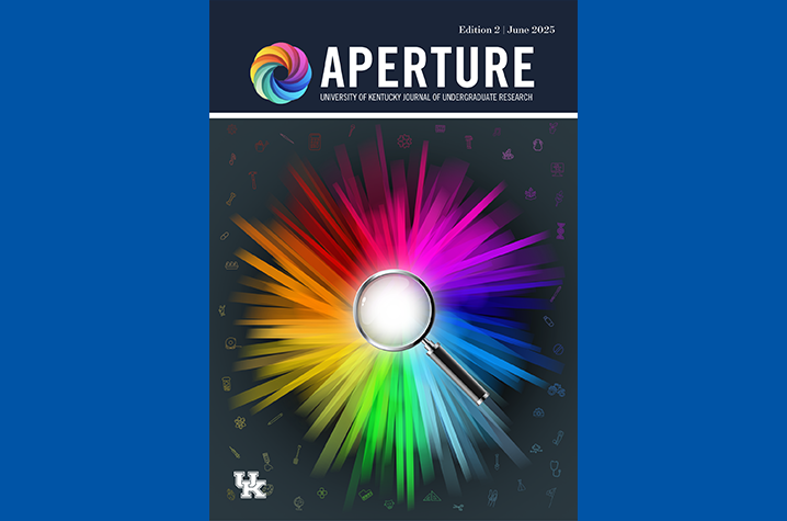Cover of Aperture Edition 2 showing a magnifying glass