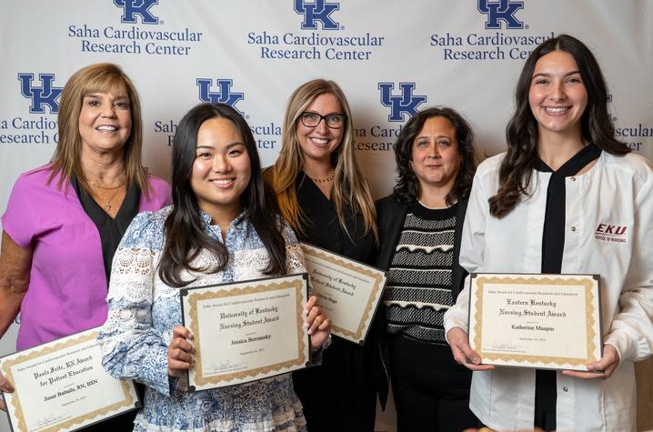 Winners of the Saha Award for Cardiovascular Research and Education