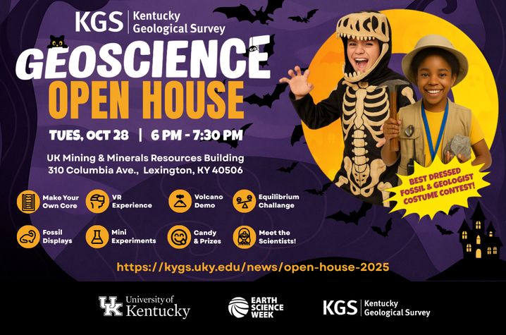 KGS Geoscience Open House - Oct. 28