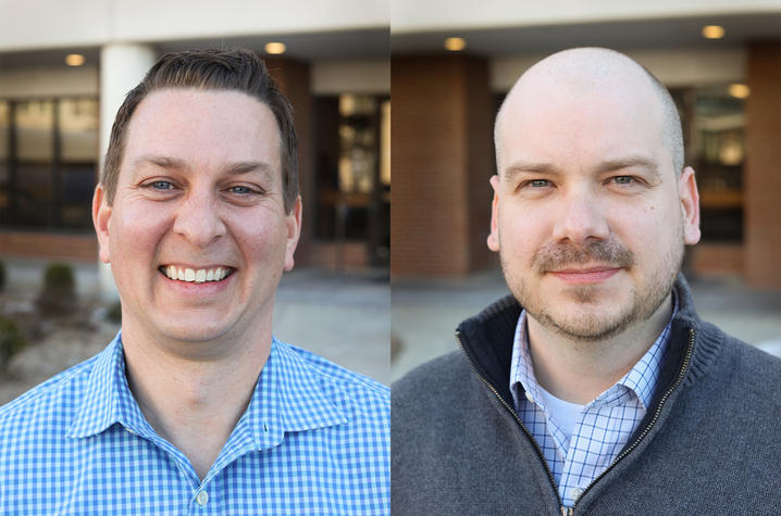 Lance Johnson and Josh Morganti