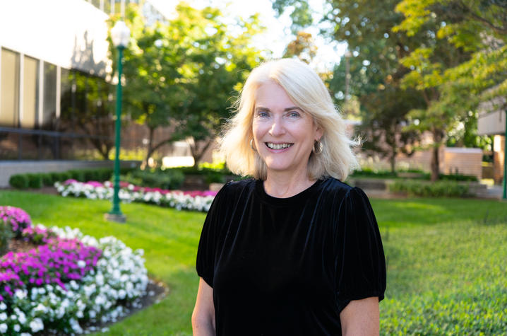 Terry Bunn standing outside