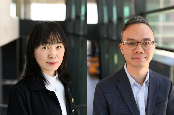 Xia Liu, Ph.D., and Ka Wing Fong, Ph.D.