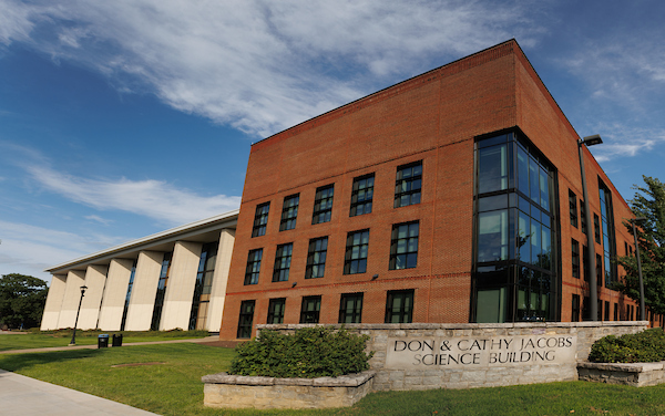 Jacobs Science Building on the campus of the University of Kentucky