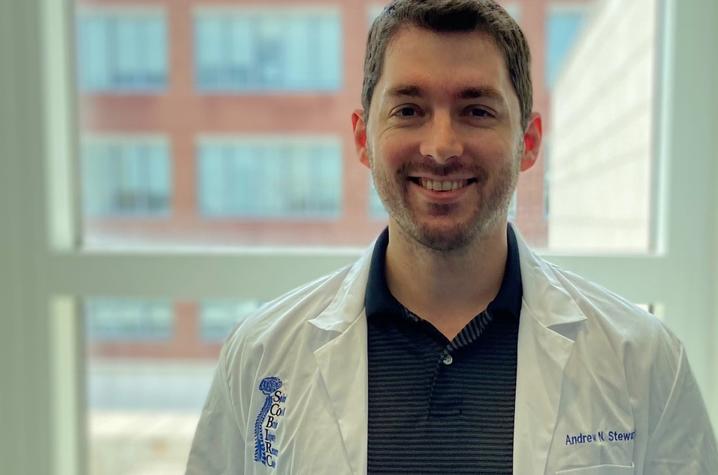 Andrew Stewart, Ph.D., is an assistant professor at the Spinal Cord and Brain Injury Research Center (SCoBIRC) in the Department of Neuroscience in the UK College of Medicine. Photo provided.