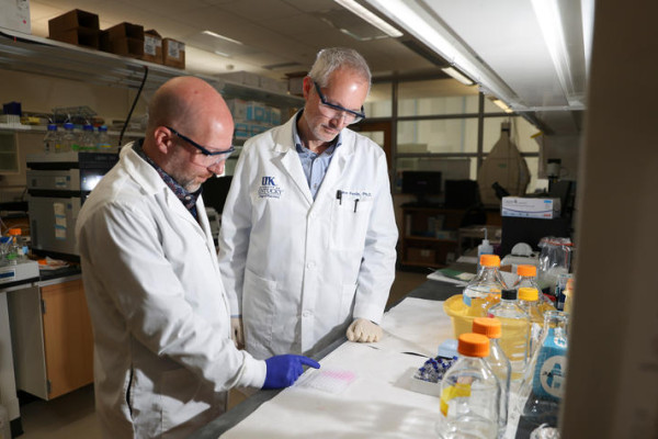Vincent Venditto, Ph.D., and Dave Feola, Pharm.D., Ph.D.