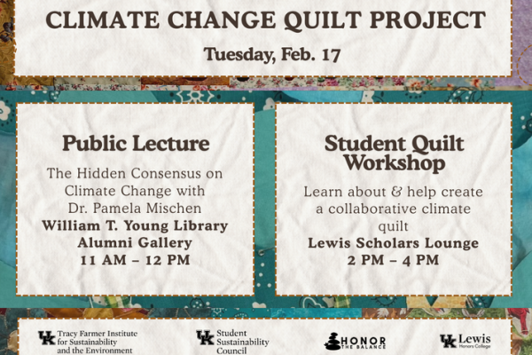 Climate Change Quilt project - Feb. 17