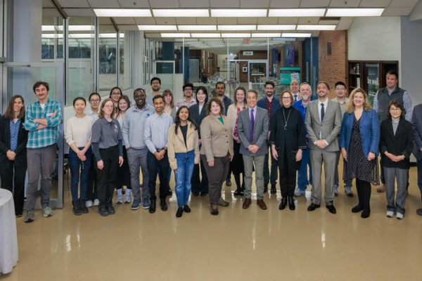 Sustainable Healthy Foods Research Symposium gather for a group photo