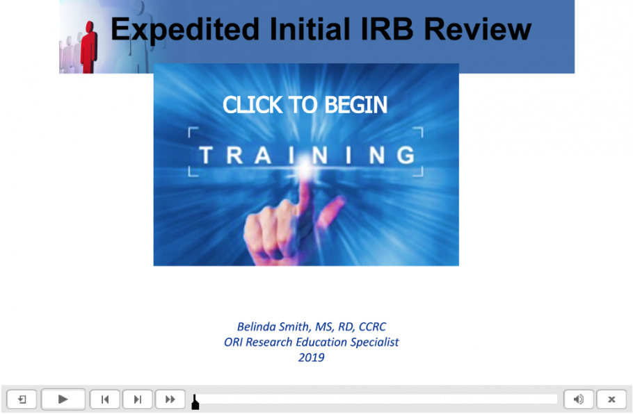 what is expedited review in research