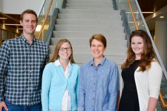 L to R: James Collard, Katherine Thompson, Penni Black, Madeline Krentz Gober