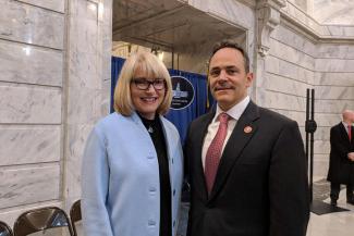 Terry Bunn and Matt Bevin