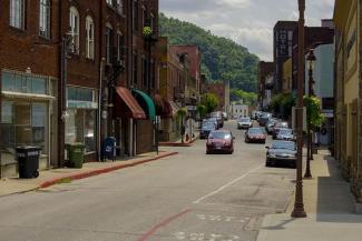 Downtown Harlan, Kentucky