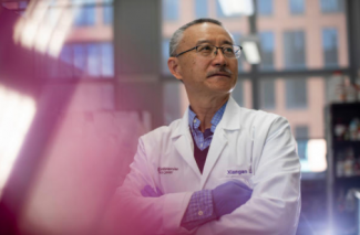 UK professor Xiangan Li received a $1.9 million NIH R35 grant, which will fund his research on sepsis over the next five years. Pete Comparoni | UK Photo.