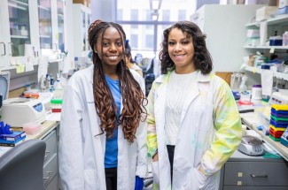 Linda Omali (left) and Alexis Smith.