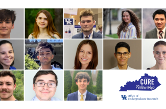 14 undergraduates have been selected for the 2024 Commonwealth Undergraduate Research Experience (CURE) Fellowship program. Photo provided by OUR.