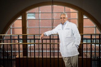 Jay Avasarala, M.D., Ph.D., professor of neurology and director of the Comprehensive Care Center for MS and Neuroimmunology at the Kentucky Neuroscience Institute.