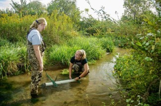 The project is designed to engage undergraduate students from underrepresented groups in STEM in vital Appalachian water research. Photo provided by Martin-Gatton College of Agriculture, Food and Environment.