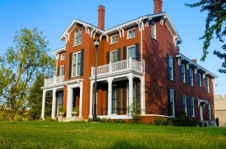 The newly restored historic Cooper House at the University of Kentucky