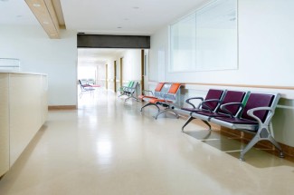 empty seats in a medical office