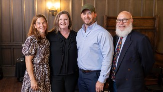 FAHA Director Alison Gustafson, Commissioner of Medicaid Lisa Lee, Kentucky Agriculture Commissioner Jonathan Shell and Eric Friedlander of the Cabinet for Health and Family Services.