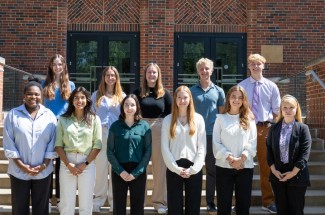 Students in this year’s Sustainability Internship Program