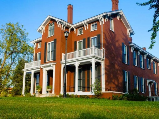 The newly restored historic Cooper House at the University of Kentucky