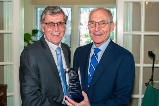 Daniel Brass, Department of Management, Gatton College of Business and Economics, was presented with a 2018-2019 University Research Professorship Award by UK President Eli Capilouto.
