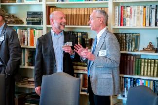 At a reception hosted by President Eli Capilouto at Maxwell Place, with their families, deans and associate deans for research on hand to celebrate with them, the recipients of the 2019-2020 University Research Professorship Award were recognized. 