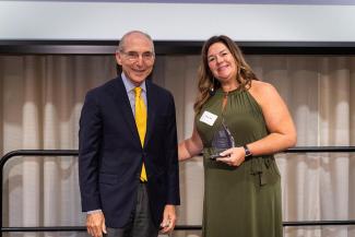 Eli Capilouto and Carrie Oser