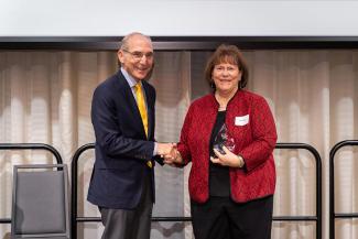 Eli Capilouto and Judith Page