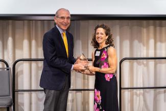 Eli Capilouto and Nancy Schoenberg