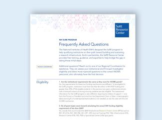 SuRE Resources: Downloadable PDFs