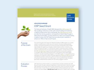 OSP Seed Grant