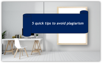 5 Quick Tips to Avoid Plagiarism