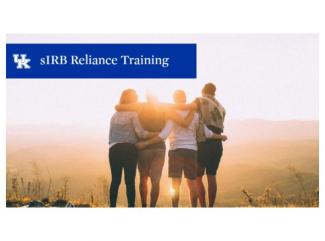sIRB Reliance Training