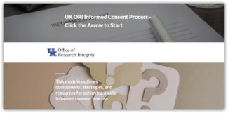 UK ORI Informed Consent Process Interactive Course