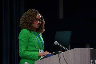 Moderator Natasha DeJarnett