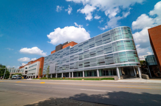 Sanders-Brown research facility exterior