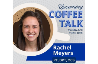 Upcoming Coffee talk Thursday 9/18