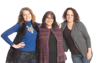 Erin Haynes, Lydia Rose, and Amanda Kiger