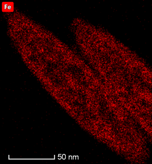 FeOOH rxn2 350C T1_2_STEM_450k-Fe