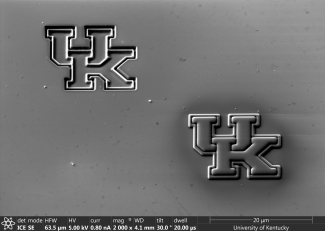 UK logo dual beam image