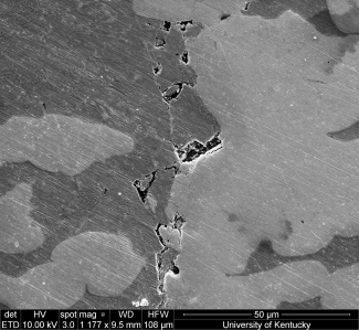 Third spot of Crack down from top _ETD