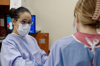 dental professionals wearing PPE