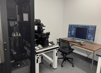 Olympus FV5000 Confocal Microscope in UK Light Microscopy Lab