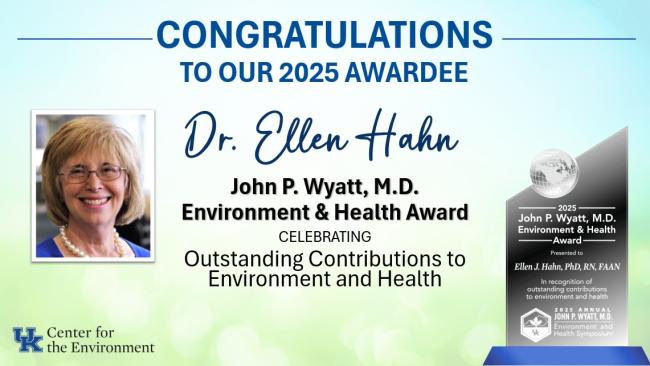 Ellen Hahn Awardee