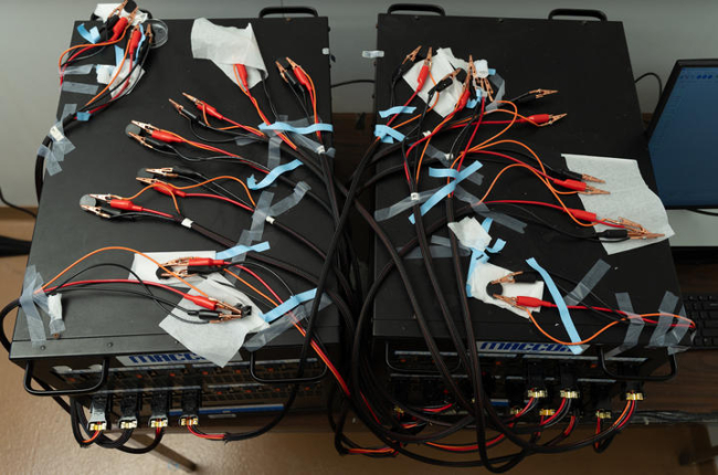 MACCOR battery testing equipment