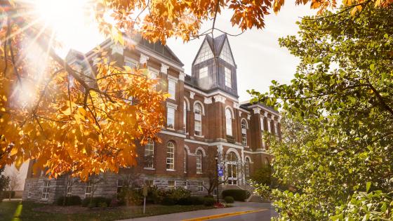 Main Building in fall of 2024