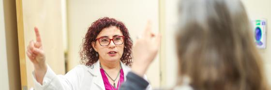 Sanders-Brown patient exam
